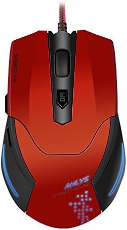 SPEEDLINK Aklys 2000dpi Optical Sensor Gaming Mouse - Red