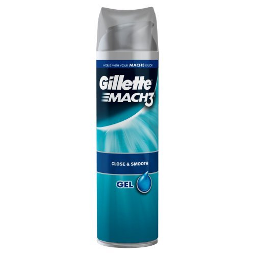 Gillette Mach 3 Close and Smooth Shaving Prep, 200 ml