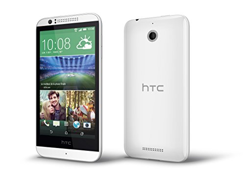 HTC Desire 510 Smartphone d  bloqu   4G  Ecran   4 7 pouces - 8 Go - Android 4 4 KitKat  Blanc