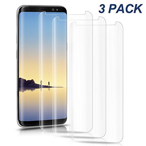 3 Pack Film Protection d'écran Pour Samsung Galaxy s8-Plus en Verre Trempé(Transparent) SUNDIX