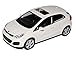 Produktbild Kia Rio Pride Weiss 5 Türer 3. Generation ca 1/43 1/36-1/46 Welly Modell Auto mit individiuellem Wunschkennzeichen