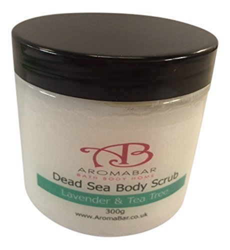 Lavender & Tea Tree Dead Sea Salt Hand & Body Scrub 300g