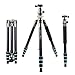 Produktbild BONFOTO B674A Aluminiumlegierung Kamera-Stativ, Professionelle Licht Gewicht Stativ Reise, 3D-Kugelkopf Schnellwechselplatte und Einbeinsativ-Funktion für Canon Nikon Sony etc.