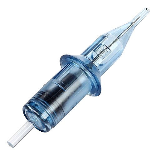 Hommii 10er/Set Professionelle Sterile Einweg Tattoo Nadel Tätowiernadeln Tattoo Nadeln Edelstahl Tattoo Spitzen Tips Tattoospitze für Round Liner Makeup 11M1 - 4