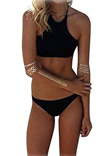 ZEARO Sexy Damen Bikini Set Badeanzug Bademode Badebekleidung Swimsuit Schwimmanzug Swimwear