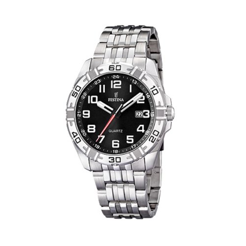 Festina Herren-Armbanduhr XL Sport Analog Quarz Edelstahl F16495/2 Festina Herren-Armbanduhr XL Sport Analog Quarz Edelstahl F16495/2