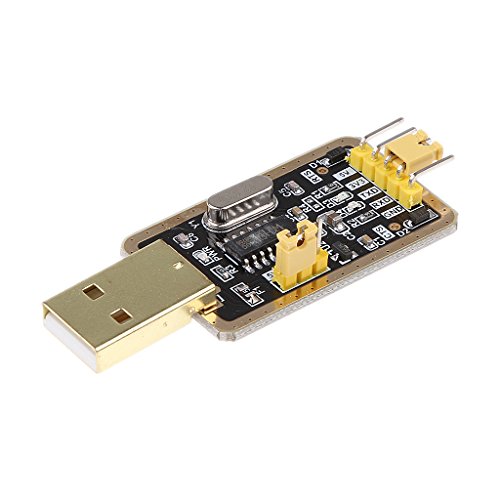 Generic USB Zum TTL Konverter CH340G UART Serielle Adaptermodul Schaltbar Ausgang TTL Level 3.3V/5V-Goldfarbe - 8
