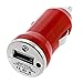 Produktbild Coolster USB Auto Adapter Socket Ladeauto Ladegerät für Apple iPhone iPod Nano Mini MP4 MP3 PDA -Rot