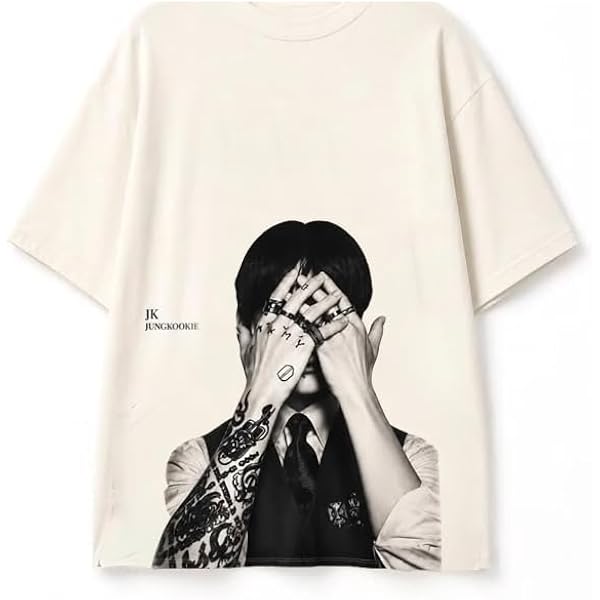Buy BTS I Purple You Oversized Graphic T-Shirt for Men (IN, Alpha