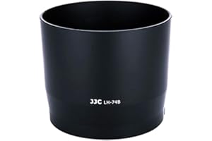 JJC LH-74B Ersatz Canon ET-74B Gegenlichtblende für Canon EF 70-300mm f/4-5.6 is II USM,Canon RF 100-400mm f/5.6-8 is USM Objekti
