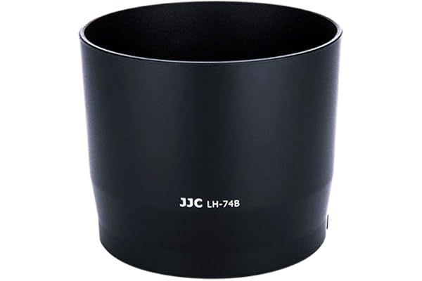 JJC ersättning av Canon ET-74B linsskydd för RF 100-400mm f/5,6-8 IS USM | Vändbar bajonetthuva, passar 67 mm diameterfilter, passar också EF 70-300 mm f/4-5,6 IS II USM-lins, matt inneryta