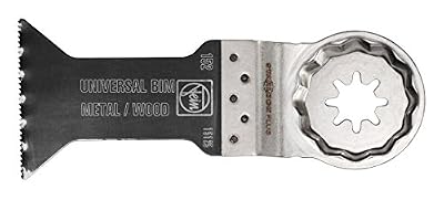 Fein 63502152250 E-Cut Set de 50 Lames de scie universelle BIM/porte-outil SLP 60 x 44 mm