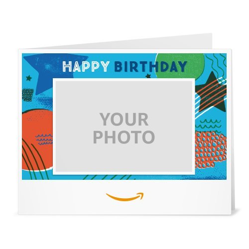Your Upload Birthday Stars Printable Amazon.co.uk Gift Voucher