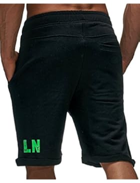 LEIF NELSON GYM Herren Fitness Short Trainingshose 07232