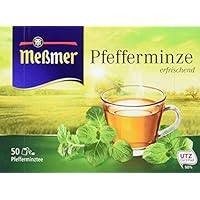 Meßmer Pfefferminze 50 TB, 2er Pack (2 x 112,5 g Packung)