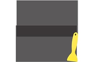 Xiatiaosann Paquete de 2 Hojas de película polarizada (20x30cm/7,8x11,8pulgadas) Filtro polarizador Lineal Adhesivo Recortable para reparación de Pantalla, física educativa y fotografía con raspador