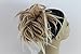 New Tousled Synthetic Hairpiece Scrunchies Straight Elastic updo Scrunchy BUN Brown Blonde Instant Ponytail wig Hairdo (Mix Dark Blonde 1 #27-613)