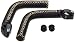 Produktbild ergotec Bar-Ends Evo-Touring/Aluminium AL6061-T6, mit Leder-Griffüberzug, schwarz, L, 50012001