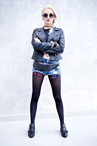 Doris Boutique Fu – PU Leder Damen Herren Neutral Gürteltasche Bauchtasche Hüfttasche Geldbeutel Bikertasche - 4