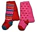 2 pairs of Soft Cotton Baby Tights Size 6-12 Months