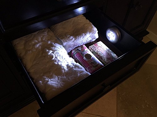 Tougo 6er-Set LED Touch Lamp Nachtlicht Batteriebetriebenselbstklebend K¨¹chenlampen Schrankleuchten f¨¹r Schlafzimmer Kinderzimmer Flur - 9