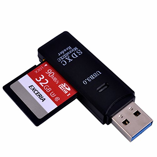 USB 3.0 Kartenlesegerät TF & SD Kartenslots Memory Card Reader USB Kartenleser für Micro SD/SDXC TF Karten – von Gilsey - 2