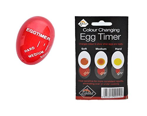 Glanz Farbwechsel Eieruhr Soft Medium Harte gekochte Eier Kochen Küche Easy Use - 2