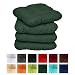 Produktbild Beautissu 4er Set Stuhlkissen Lisa 40x40x8 cm dicke weiche Sitzkissen Polster für Stühle & Gartenmöbel in Grün