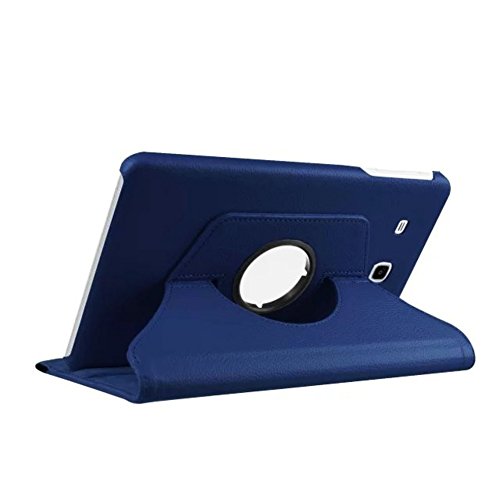 Tasche für Samsung Galaxy Tab E SM-T560 T561 9.6 Zoll Case Stand Slim Flip Book Cover Folio Skin (Blau) NEU