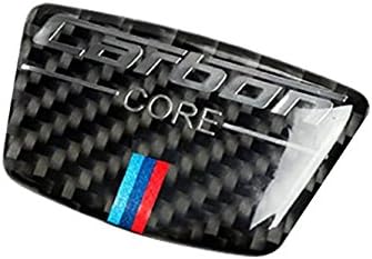 yifei2016 Carbon Fiber Steering Wheel Sticker M stripe Emblem 3D Car Sticker for BMW e46 e39 e60 e90 f30 f34 f10 1 2 3 5 7 series x1 x 3 x5 x 6