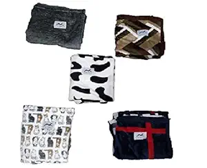 Pets Empire Pet Dog Cat Bed Puppy Cushion Soft Warm Kennel Mat Blanket Cushion (Design and Color May Vary) 1 Piece (Medium (110cm x 105cm))