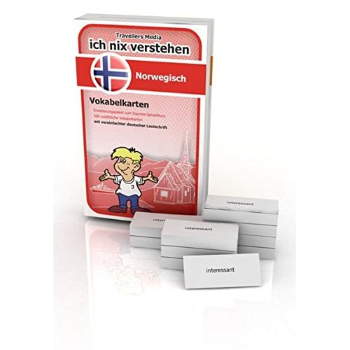 [PDF] Ich nix verstehen - Erweiterungspaket Vokabelkarten Norwegisch: Erweiterungssatz zum Norwegisch-Sprachkurs. 500 Vokabelkarten mit vereinfachter deutscher Lautschrift KOSTENLOS DOWNLOAD