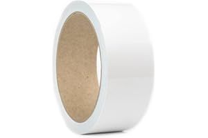 ‎1A STYLE STICKER Auto Zierstreifen Weiß Folienstreifen Autodekor Folie White Pinstripes Boot Basteln Modelbau (45 mm)