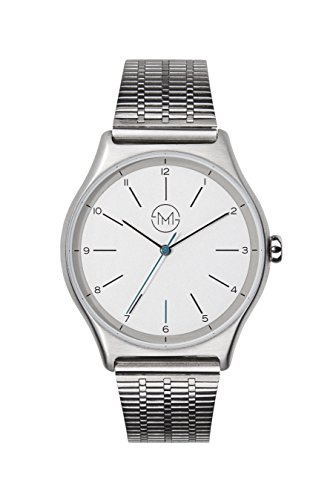 slim made one 01 - Elegante extra schlanke unisex Armbanduhr in silber slim made one 01 - Elegante extra schlanke unisex Armbanduhr in silber