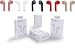 Produktbild HBQ i7 TWS, True-Mini-Wireless-Kopfhörer für Apple iPhone X 8/8 Plus/7/6/6S 5/5S//Android/Samsung Galaxy/HTC, Bluetooth V4.2, in-Ohr-Kopfhörer, Stereo, freihändiges Mikrofon, Weiß