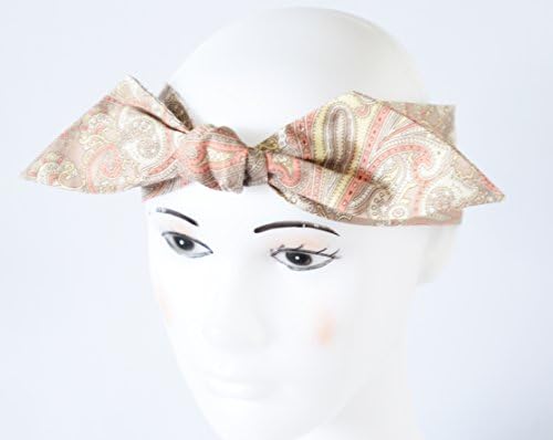 PAISLEY JAPANESE POP KAI USAMIMI BUNNY EARS HEAD SCARF BY ANNA KAWAII