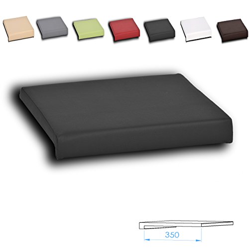 Klemmkissen Sitzkissen 1 Leiste versch. Farben (schwarz)