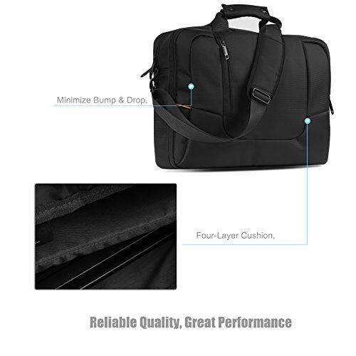 MoKo Laptoptaschen - Notebook Computer Messenger Bag Business Aktentasche wasserdicht Handtasche Tragetasche Koffer Sleeve f  r ACER  ASUS  HP  Samsun