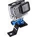 Produktbild dizi248 Aluminiumlegierungs-Motorrad-örtlich festgelegte Halter-Halterung mit Stativadapter und Schraube für GoPro Hero / HERO6 / 5-Sitzung / 5/4-Sitzung / 4/3 + / 3/2/1, Sony RX0, Sportkameras