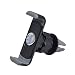 Produktbild Jetzt 9,99€ später 14,95€ - Toypoly KFZ Halterung, Handyhalterung, Lüftungshalterung für Smartphones (min. 55mm / max. 75mm Breite) [360° Drehbar | Gummierte Haltebacken an beiden Enden | Standfunktion ohne Zusatz] (Schwarz / Grau)