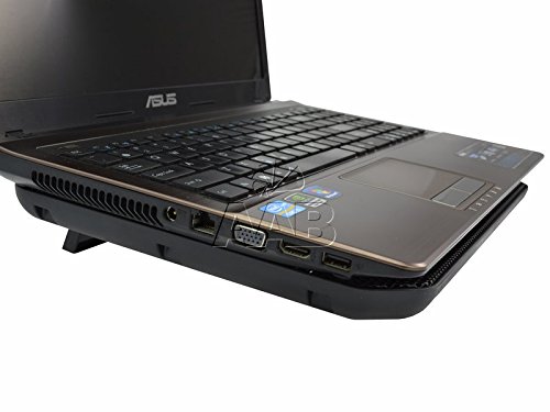 AAB Cooling NC79 NOTEBOOK KÜHLER COOLER PAD LAPTOP 2-LÜFTER LED Ständer Kühlpad - 5