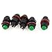 Produktbild 5 x ds-213 self-reset Momentary SPST Grün Push Button Switch 125 V 2 A