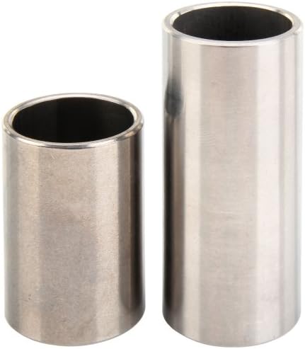 Rocktile Steel Slide (bottleneck) Pair Consisting of 4 cm and 6 cm Length