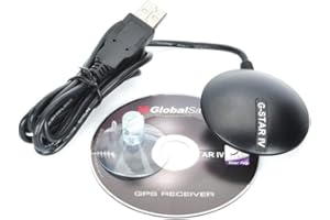 High-Tech Place BU-353N5 Interface USB G Souris Récepteur GPS SIRF Star IV Module (Noir)