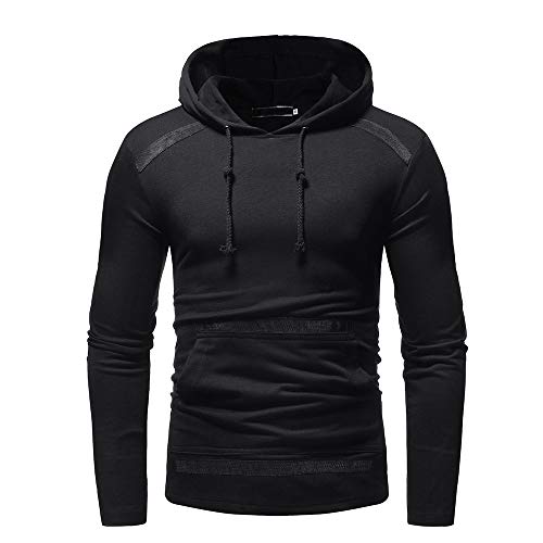 Preisvergleich Produktbild Geili Herren Hoodie Kapuzenpullover Vlies Sweatjacke Kapuzenjacke mit Kapuze Sweatshirt Männer Herbst Winter Große Größen Slim Fit Pullover Kapuzenpulli Langarmshirt mit Tasche
