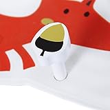 Labebe – Holz Kinder Fuchs Garderobe Kleiderhaken Wandhaken mit 3 Haken - 6