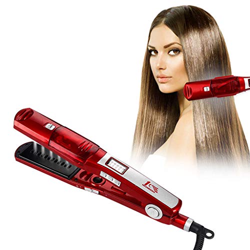 Steam spray Straight splint Multifunction Hair straightener Wet and dry Electric straightening plate