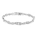 Mahi Eita Collection White Rhodium Plated Crystal Single Strand Bracelet For Women-Br1100227R RS.269.00