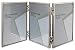 Produktbild Maturi UNPF25-46 Dreifach-Bilderrahmen Thin Edge Triple, versilbert mit Anlaufschutz, 10 x 15 cm