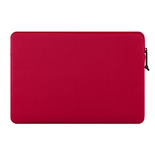 Incipio Truman Sleeve für Microsoft Surface Pro 4 / Pro (2017) – von Microsoft zertifizierte Schutzhülle [Type Cover Kompatibel | Außentasche | Stylus Halter | Nylon | Gepolstert | Verschiedene Farben] – Rot (MRSF-095-RED) - 4